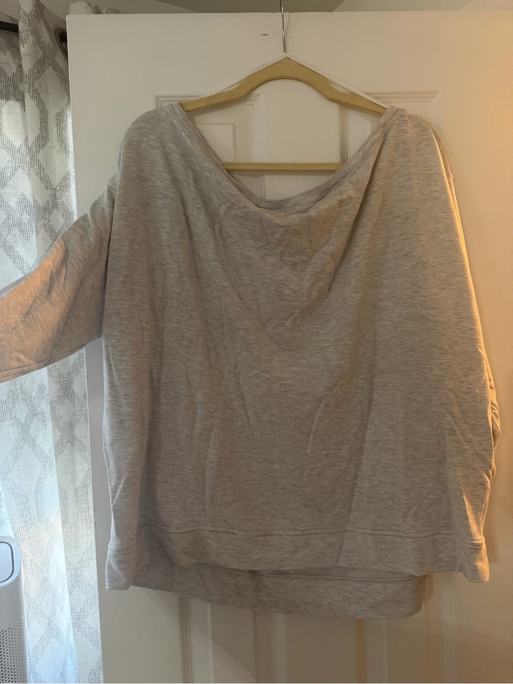 Lululemon BeCalm Oversized Boatneck Long-Sleeve Shirt - Picture 2 of 3